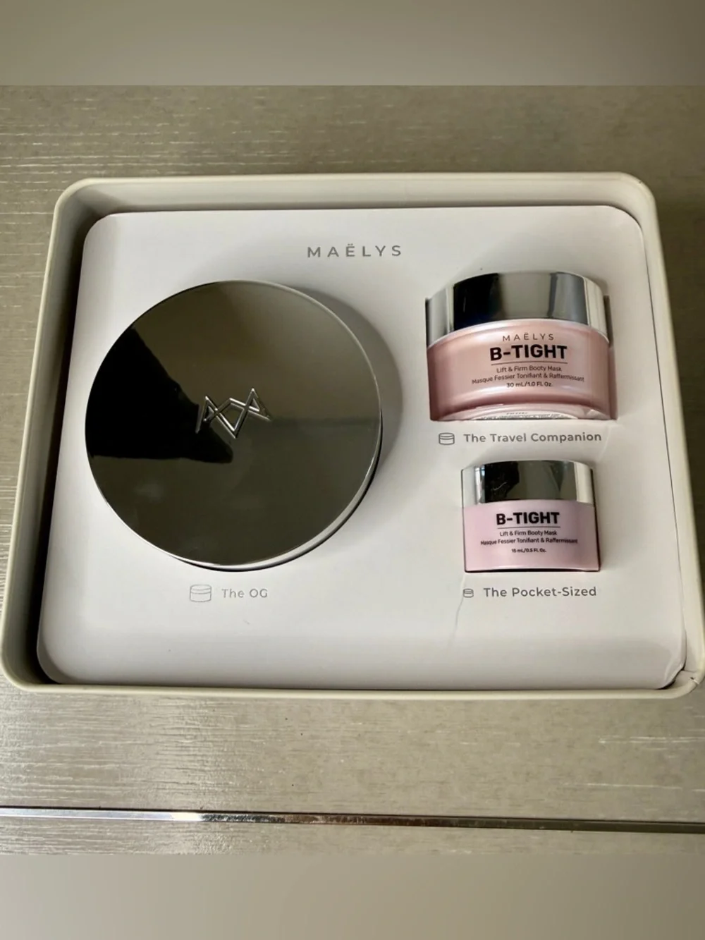 MAELYS B-TIGHT Lift & Firm Booty Mask - 3 piece set. - Picture 3 of 5